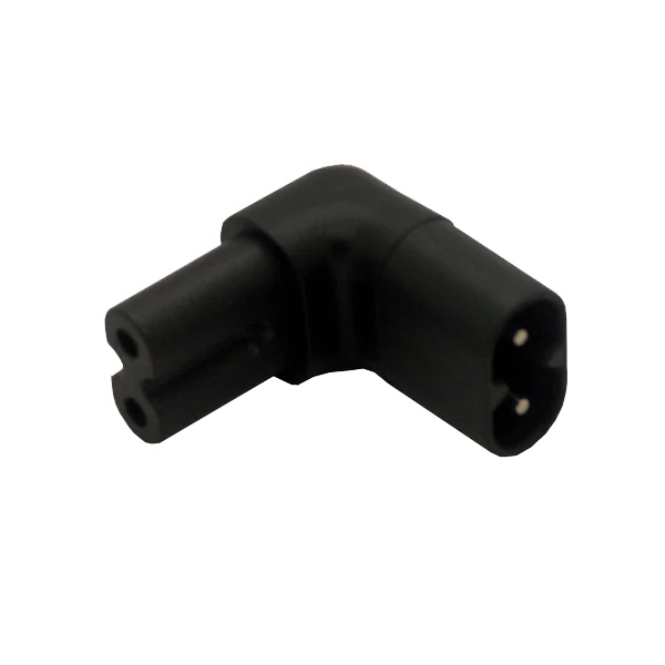 Адаптер питания переменного тока 1 шт. Рисунок 8 IEC 320 C7 C8 под прямым углом|adapter|adapter
