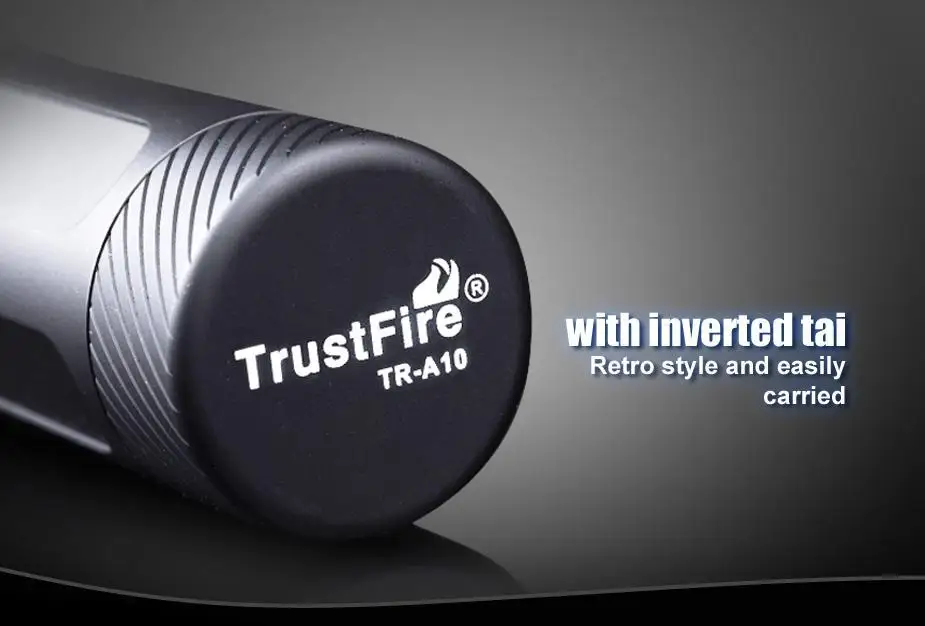 Новинка TrustFire A10 1000 люмен CREE XM-L L2 светодиодный факел 5 Режим светодиодный фонарик водонепроницаемый+ 4000 мА/ч, 26650 Батарея