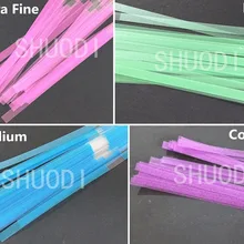 40 шт. 4 мм ширина Стоматологическая полиэфирная Полировочная полоска с односторонней полировкой боковые полиполоски для отбеливания зубов материал