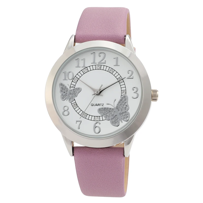 ⌚️ new authentic watch Women Special Butterflies and flowers Pattern