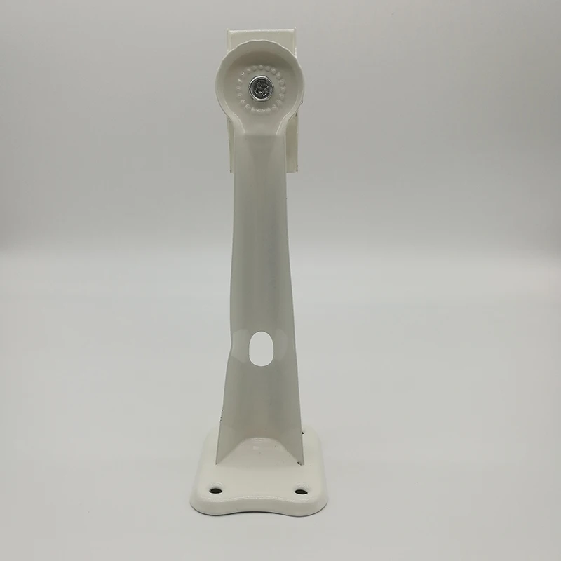 Белый цвет регулируемый металлический настенный кронштейн для видеонаблюдения держатель камеры безопасности
