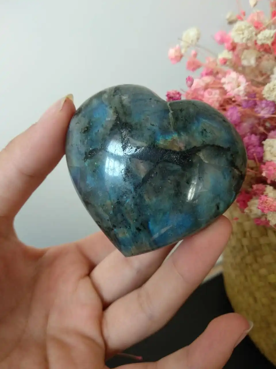 137g-natural-hermosa-Rainbow-flash-labradorita-piedra-cristal-coraz-n-la-sanidad