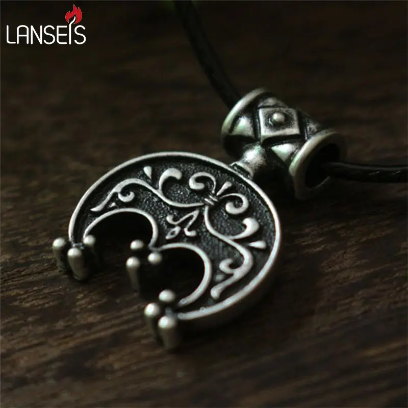 1 шт. подвеска в виде лунной Луны norse Lunula полумесяца ювелирные изделия Луница.