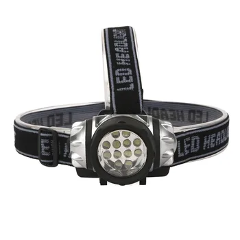 

12 LED Flashlight outdoors Headlight Headlamp head light lamp Torch Lanterna with Headband,Use AAA 35%