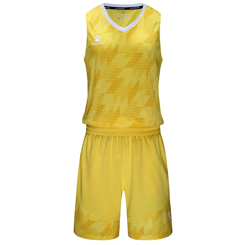 KELME Basketball Jersey For Male College Uniform Basket training suit Men Sportswear 3591052