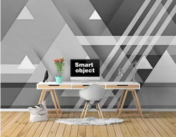 

Nordic Abstract Geometric Mural Creative Art Wallpaper Wall Mural Photo Wall Papers Contact Paper Home Improvement Wall Cover