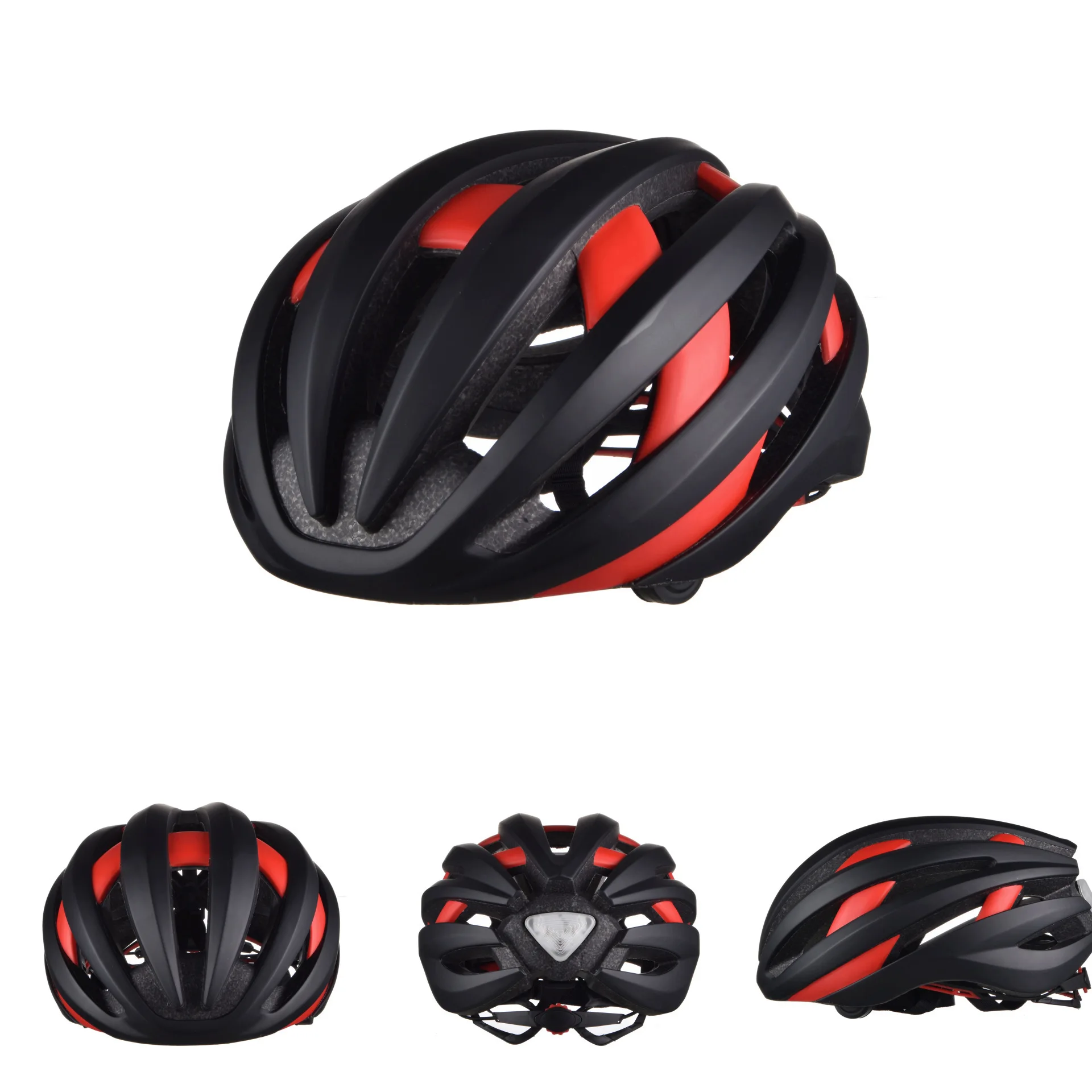 

2017 new LED smart Integrally-molded Bluetooth helmet use in outdoor safety bicycle helmet