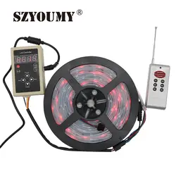 SZYOUMY DC12V 5 м 6803 IC Мечта волшебный цвет светодиодный полосы 5050 RGB 6803 Светодиодные ленты света IP67 Водонепроницаемый 133 программа 6803 контроллер