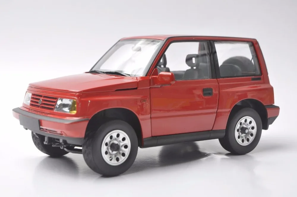 

1:18 Diecast Model for Suzuki Vitara Escudo 1989 Red Alloy Toy Car Miniature Collection Gifts Gran