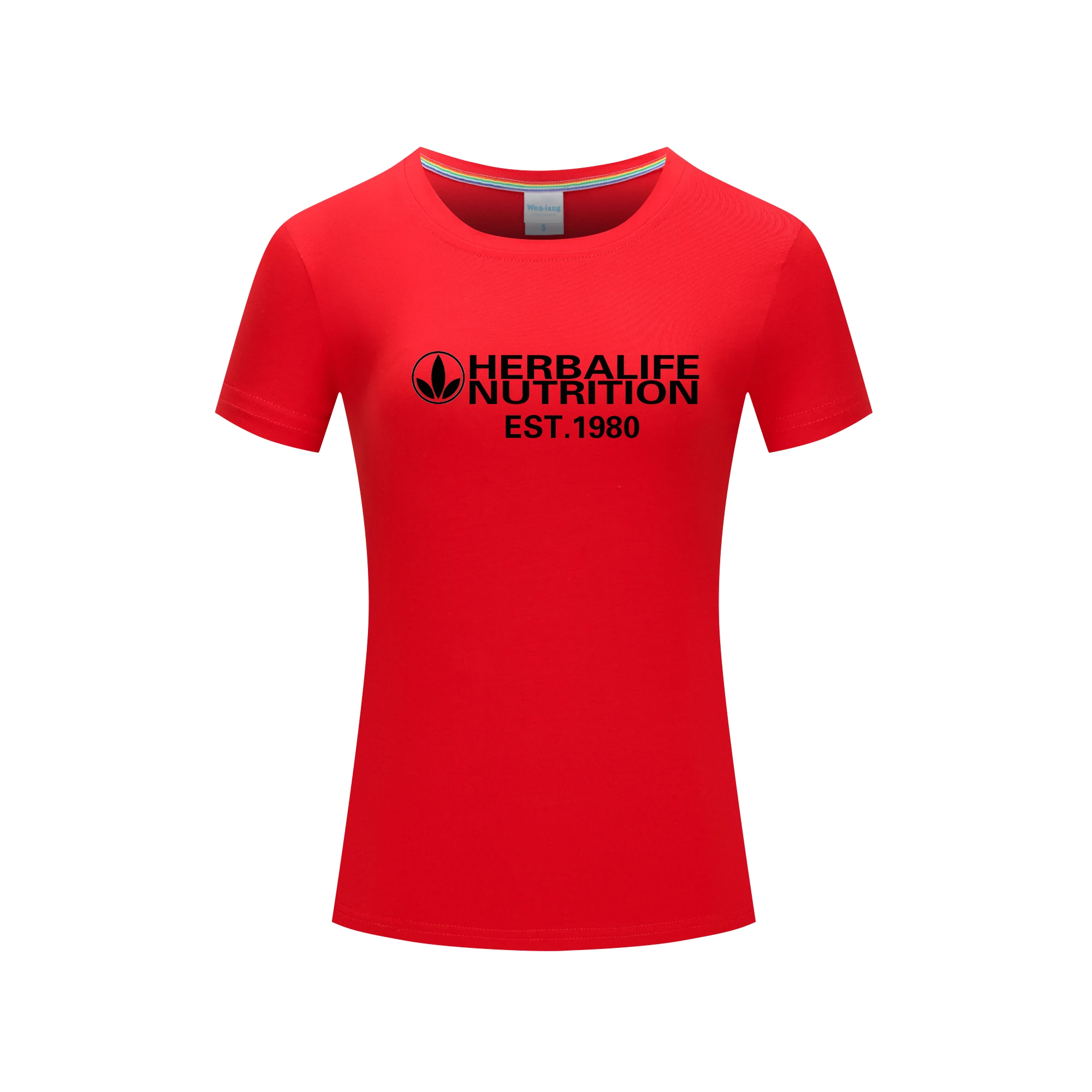 New herbalife Apparel Cotton in 1980 Marx Memorial T-shirt Short-sleeved Women