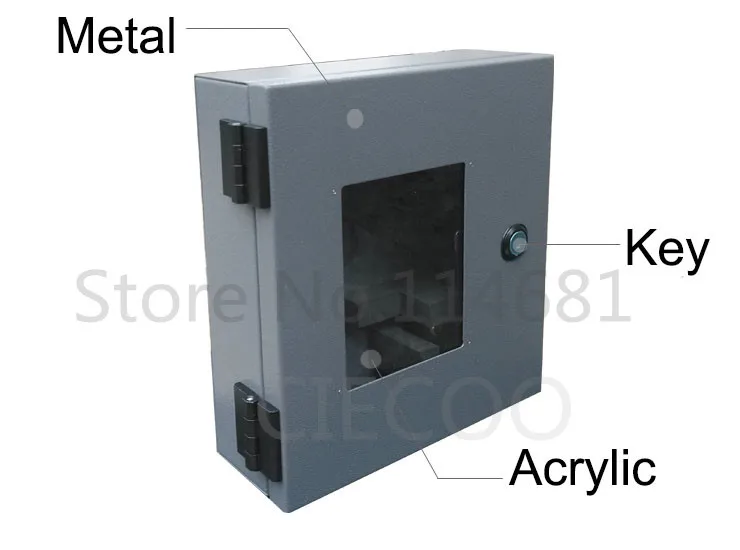 

SC103 ID card access control machine Outdoor waterproof metal protection box