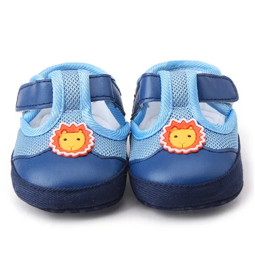 Дизайн детские сандалии зеленая полоса летние сандалии для(0-18) месяцев детская обувь - Цвет: Navy