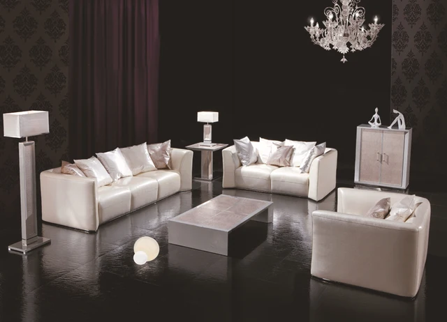 Sitzgruppen Wohnzimmer, kuh echtes leder sitzgruppe wohnzimmer möbel couch sofas wohnzimmer, Design ideen