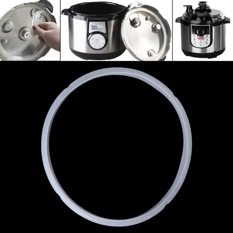 

22cm Silicone Rubber Gasket Sealing Ring For Electric Pressure Cooker Parts 5-6L