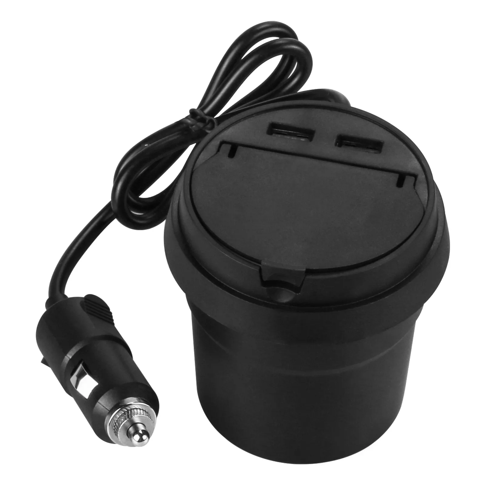 font b Car b font Styling 2 1A 1A 2 Dual USB Ports Cup Adapter