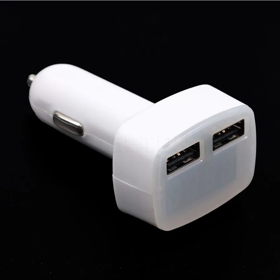 Sikeo 4 в 1 Dual USB DC 5 В 3.1A usb Автомобильное зарядное устройство Универсальный адаптер с температурой напряжения цифровой светодиодный дисплей для Audi