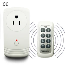 US Plug With Socket RF 433MHz Wireless Remote Control Power Outlet Light Switch Plug Socket For Smart Home Energy Saving Lights US Plug With Socket RF 433MHz Wireless Remote Control Power Outlet Light Switch Plug Socket For Smart Home Energy Saving Lights