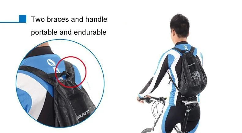 Best Giant Bicycle Backpack Bike rucksacks Road cycling bag Knapsack Riding Sports folding mini pocket size Super light free shippig 7