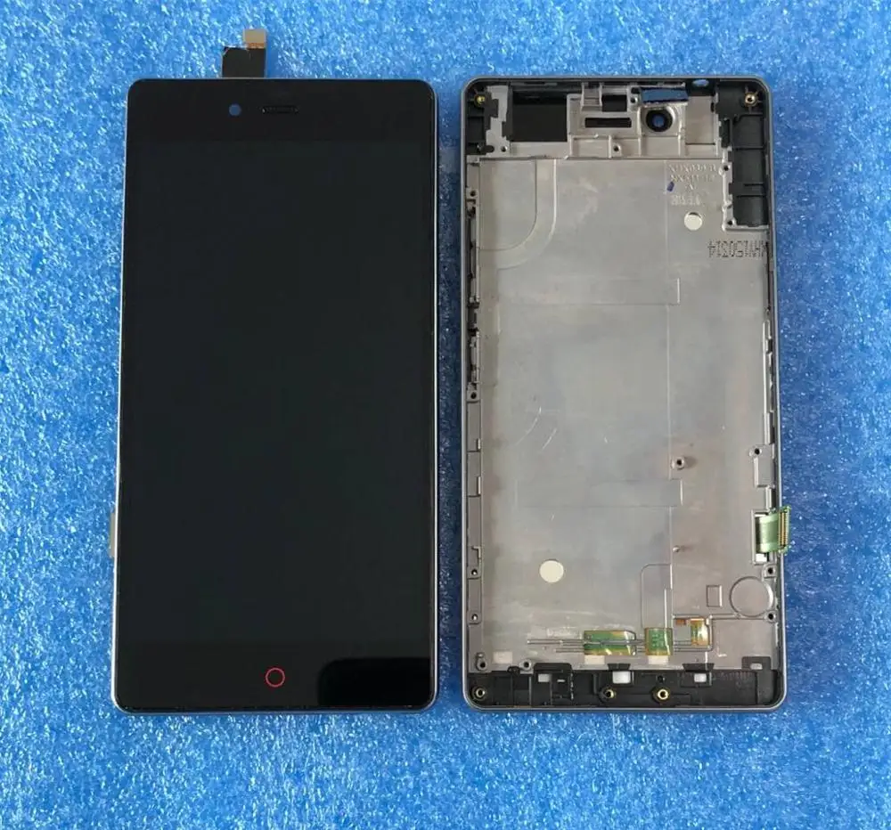 

For ZTE Nubia Z9 mini NX511J Axisinternational LCD screen Display+Touch Digitizer with frame for nubia z9 mini NX511j LCD Frame