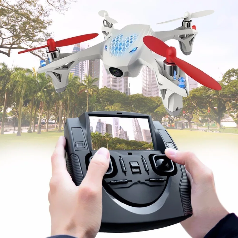 

Original Hubsan H107D X4 FPV RTF Drone 2.4G 4CH RC Quadcopter Helicopter with HD Camera Real Time Video Remote Control Camera
