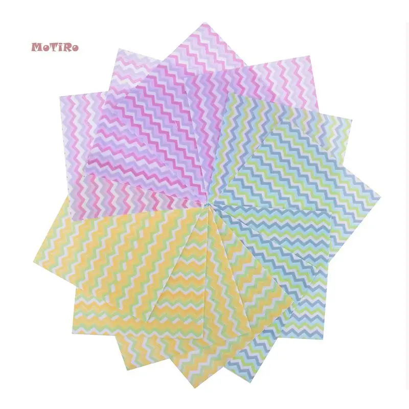 Motiro 12pcs 3 Mixed Colors NonWoven Felt Fabric Bundle Printed Polyester Cloth of Home Decoration/Kids/Dolls/Handmade 15*15cm | Дом и сад