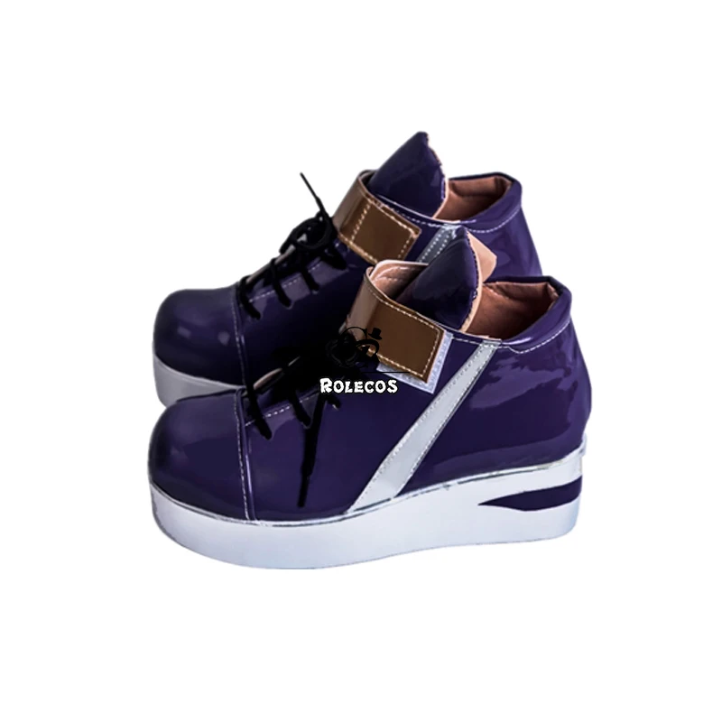 ROLECOS Game LOL K/DA Akali Cosplay Shoes LOL KDA Akali Cosplay Shoes Boots for Women Akali Cosplay Purple Shoes ROLECOS Game LOL K/DA Akali Cosplay Shoes LOL KDA Akali Cosplay Shoes Boots for Women Akali Cosplay Purple Shoes