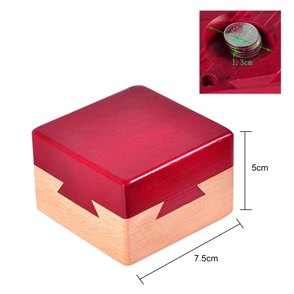 Luban Kong ming замок Коробка с секретом внутри коробка для хранения деревянная головоломка коробка игрушки Развивающие головоломки игрушки