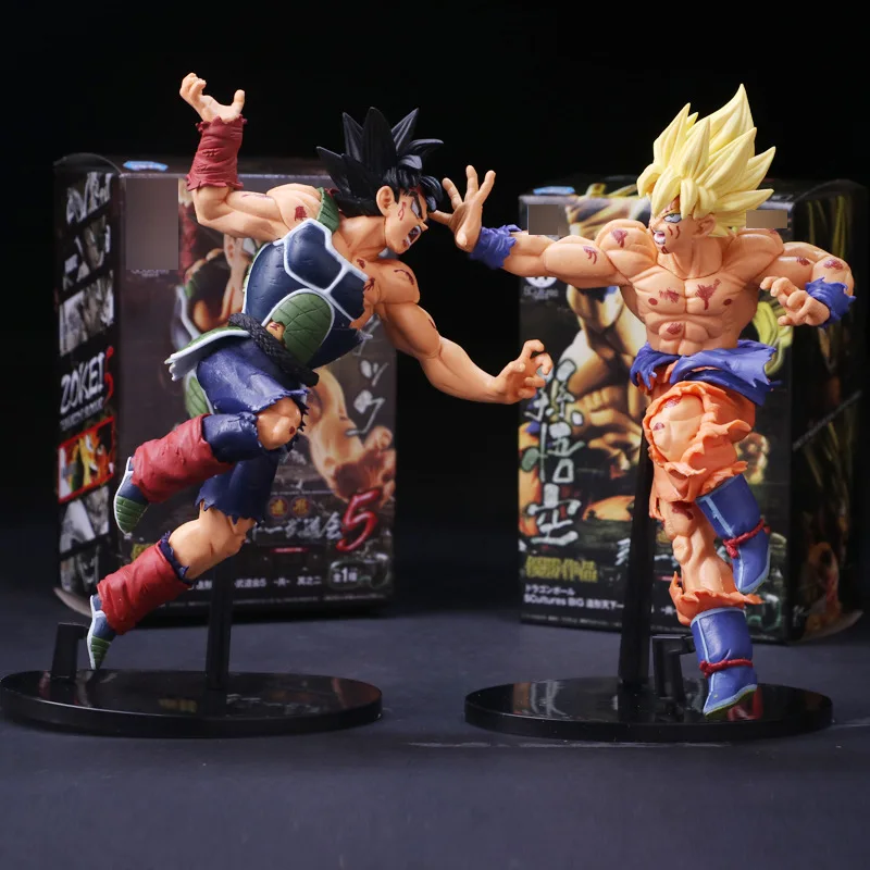 Caliente de la bola del dragón del Anime Z resurrección F Super Saiyan hijo de Goku Bardock PVC figura de acción de colección muñeca modelo juguete 23 cm