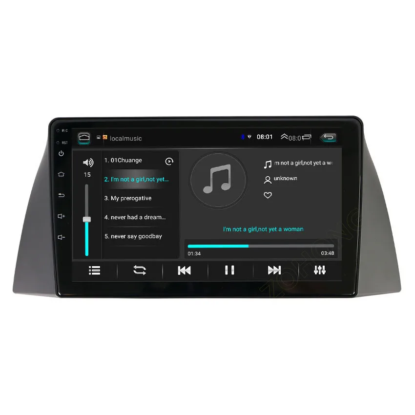 Discount 9 inch 2.5D Android 8.1 For Chery Tiggo 3 2005-2011 Tiggo T11 Car Multimedia DVD Player radio GPS Navigation autoradio BT wifi 2