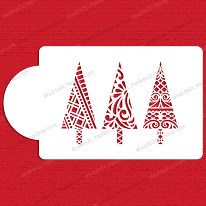 Buy Christmas cookie stencils,3.5"x 1.5",cake sides