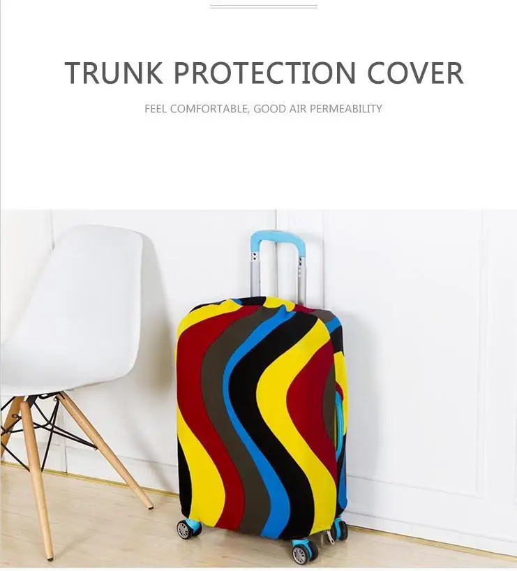 CelleCool High Qualit Luggage Cover Fashion Travel elasticity Dust cover Travel Luggage Protective Suitcase cover Trolley case