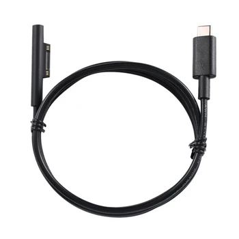

1.5m Type-c Tablet magnetism 15V Fast Charging Cable Compatible For Surface Pro 6/5/4/3 Computer