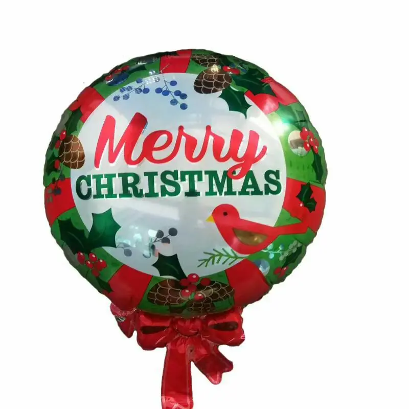 

2pcs Merry Christmas Helium Foil Air Balloons Kids Christmas Gifts Classic Toys Christmas Party Decorations Inflatable Christmas
