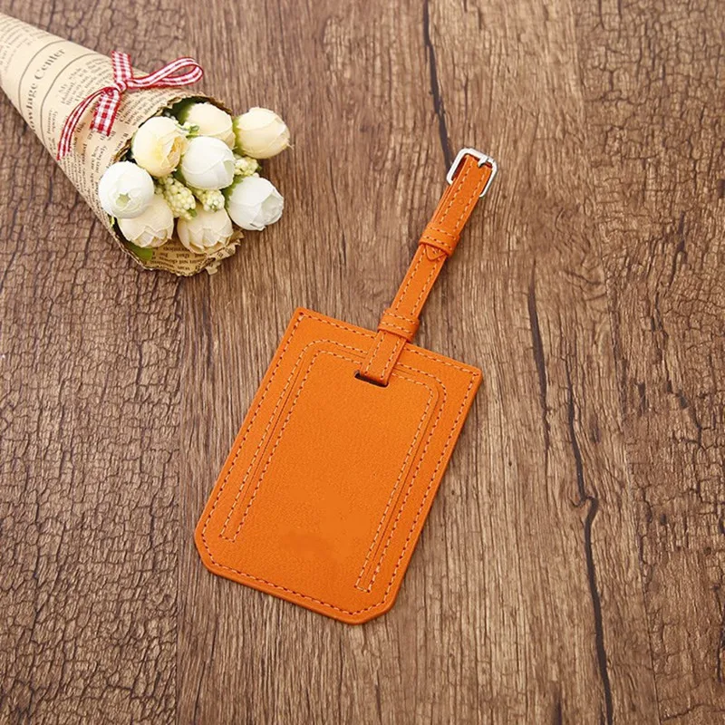 Travel Accessories PU Leather Luggage Tag Suitcase ID Address Holder Baggage Boarding Tags Portable Label High Quality Wholesale Travel Accessories PU Leather Luggage Tag Suitcase ID Address Holder Baggage Boarding Tags Portable Label High Quality Wholesale