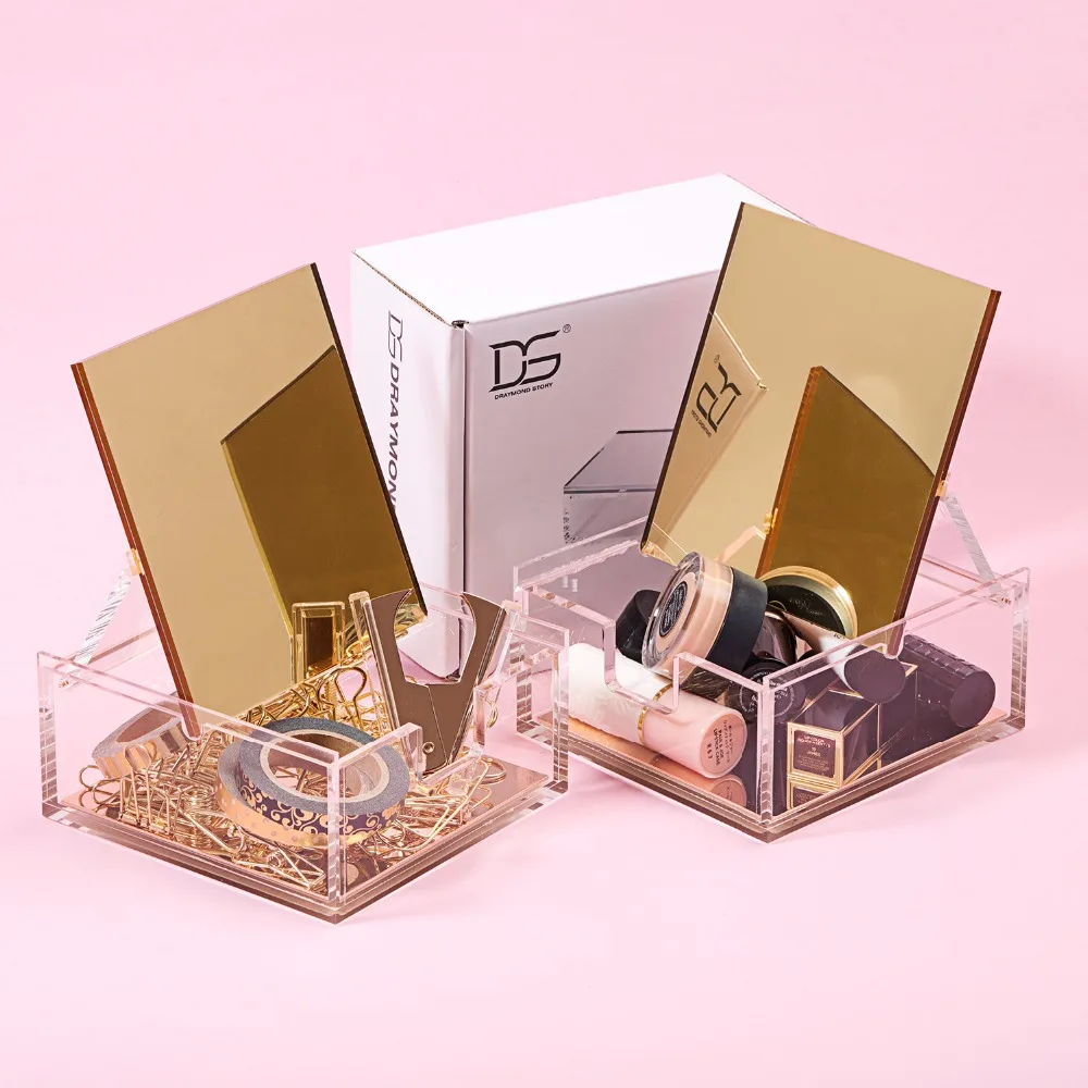desk sorter with mirror