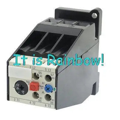 

Free Shipping 45A Rated Current 690V Thermal Overload Relay JRS2-63 1 NO 1 NC