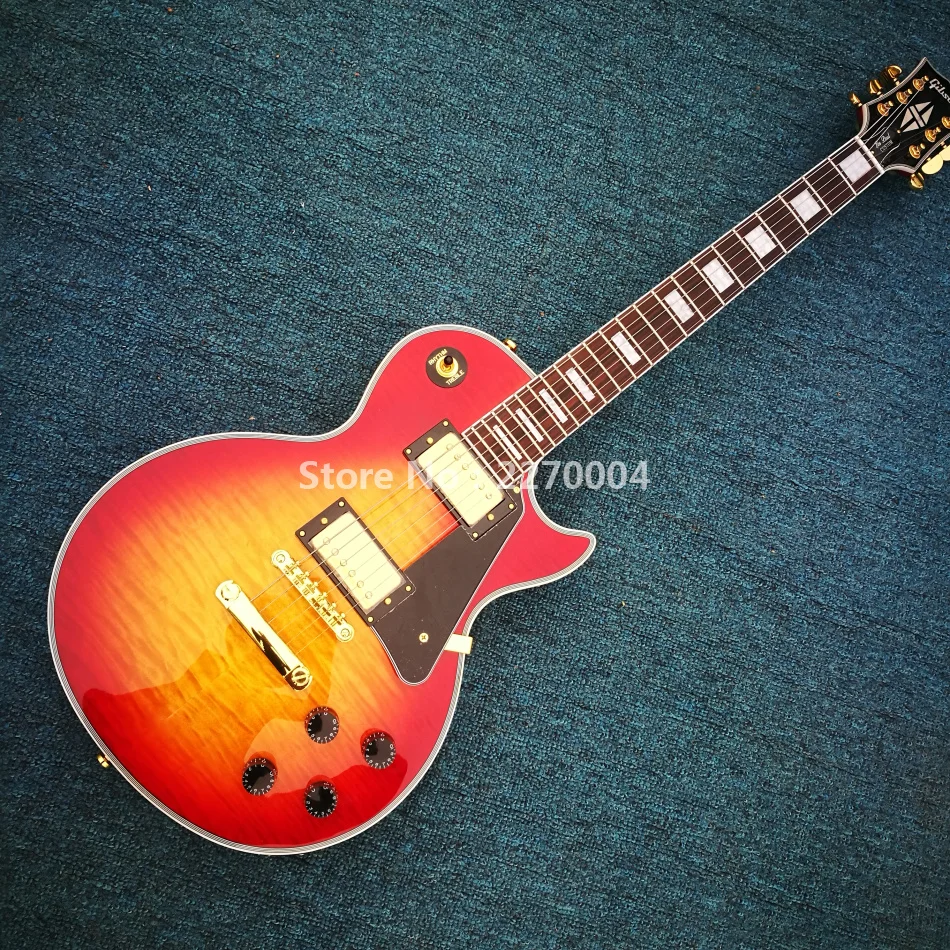 Classic LP custom made electric guitar, Good Sound Real
