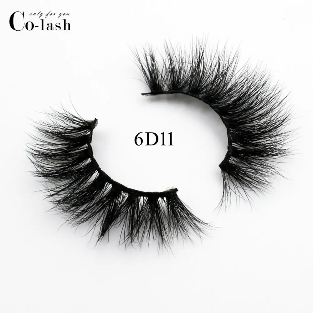 

Colash Mink Lashes 3D Mink False Eyelashes Long Lasting Lashes Natural & Lightweight Mink Eyelashes 1 pair Packaging