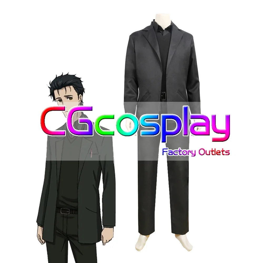 CGCOS Express Shipping Steins;Gate Steins Gate Zero Rintaro Okabe Uniform Game Helloween Custom-made