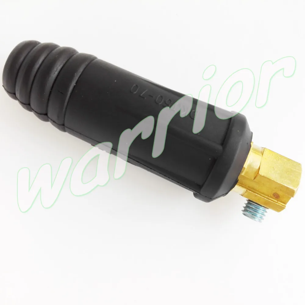 2pcs Welding Cable Quick Fitting Connector DKJ50-70 300Amp-400Amp