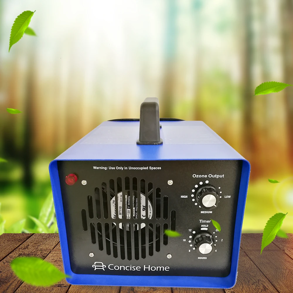 Concise Home Professional Grade Ozone Generator Air Purifier Ionizer