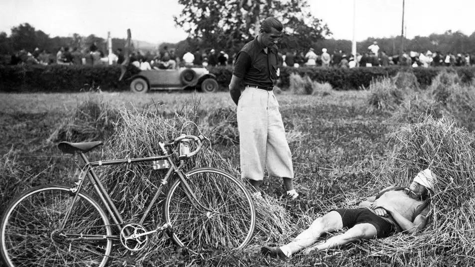 Классические настенные наклейки The peloton in 1906 для велосипеда клуба гонки на