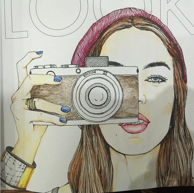 2017 Fashion LOOK Coloring Books For Adult Children Girls Antistress Art Drawing Painting Secret Garden Colouring