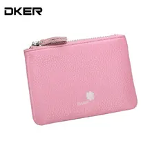 DKER женский кошелек для монет корейский стиль женский кошельки модные женские розовые в виде четырех цветков Кошелек для монет