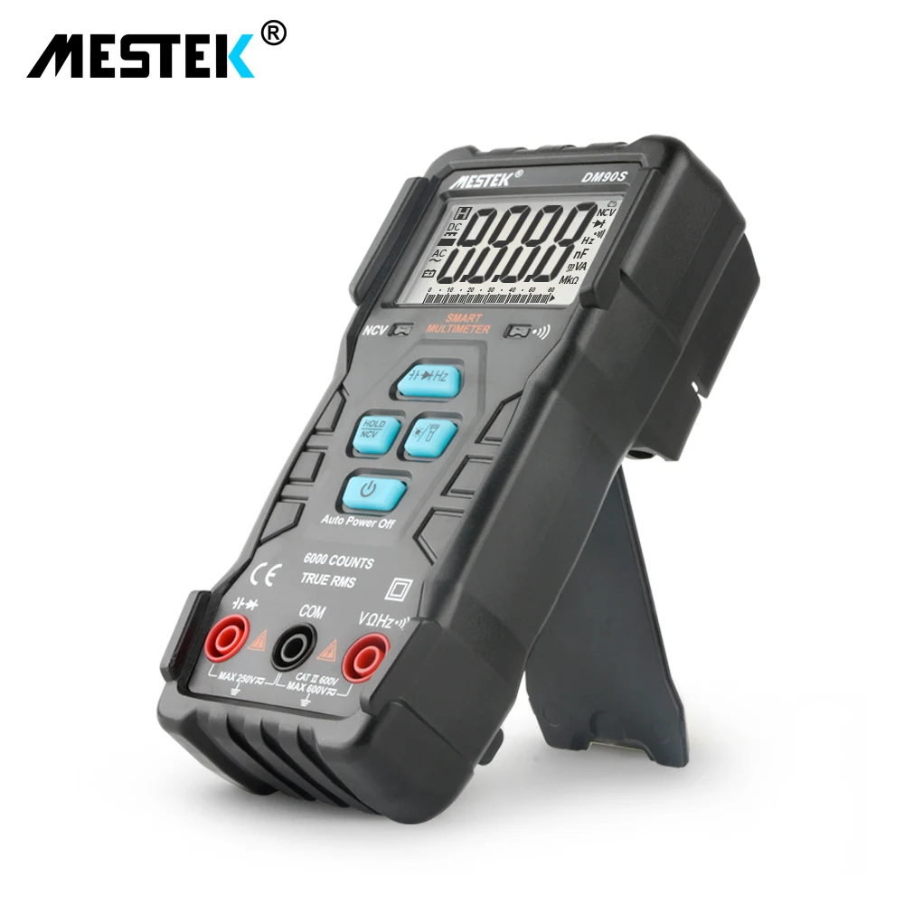 Высокоскоростной мультиметр MESTEK DM90S цифровой ампервольтметр с автоматическим