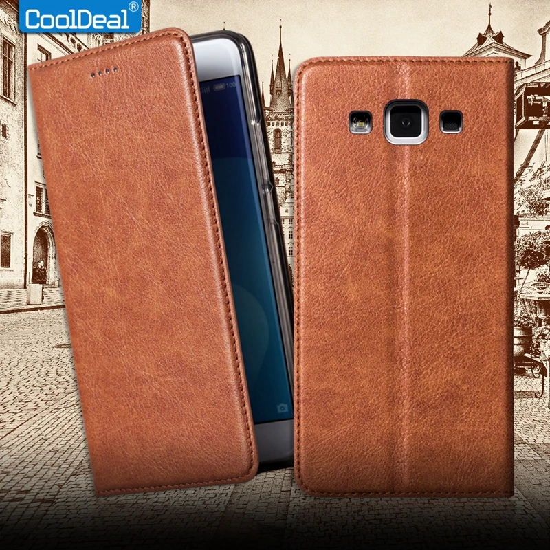 Cooldeal оригинальный кожаный чехол флип для Samsung Galaxy E5 e5000 крышка Винтаж все включено