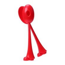 2pcs/Set 2 in 1 Creative Long legs stand Spoons Unique Shaped Table Spoon Fruit Salad Kitchen Cooking Tool
