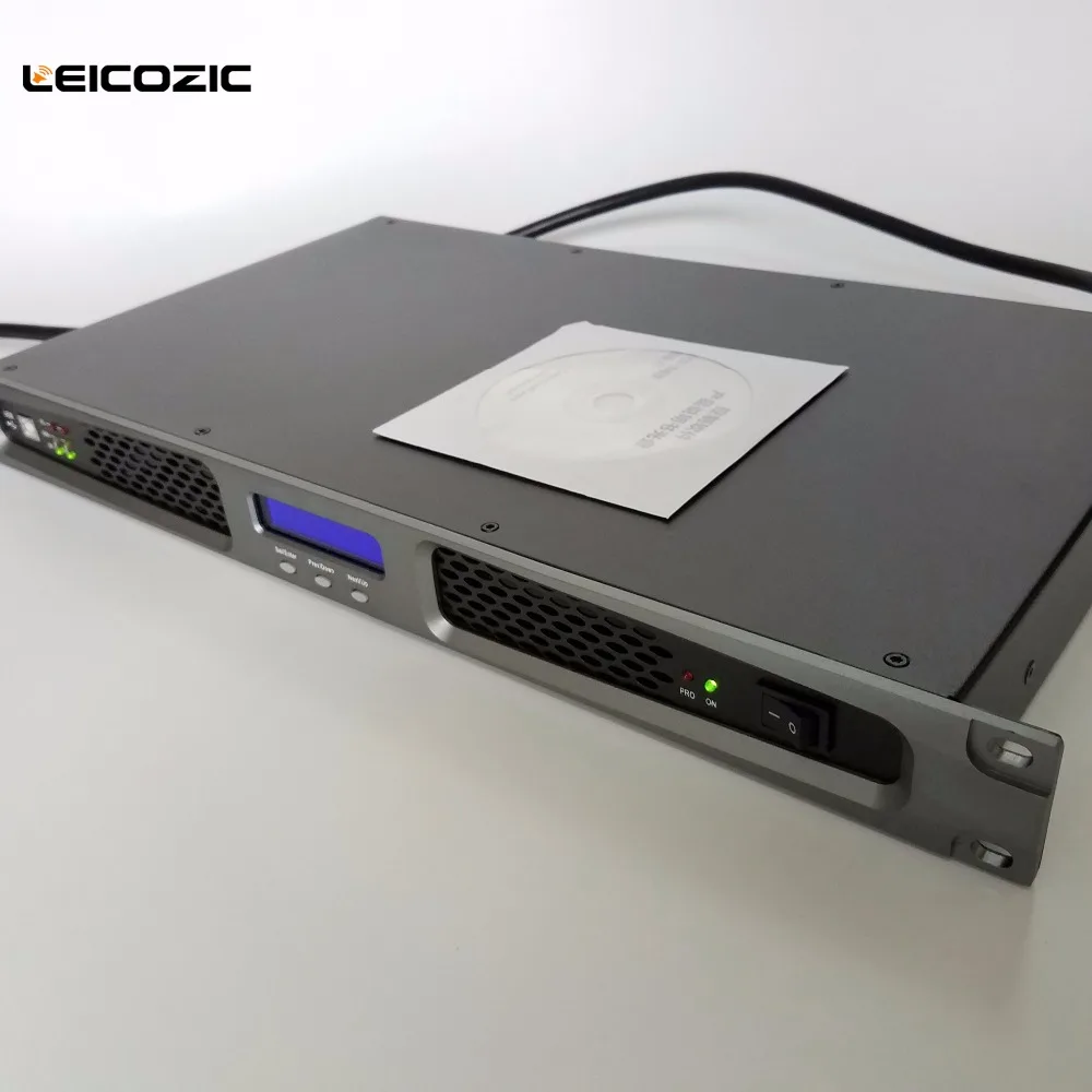Leicozic DT2550 усилитель класса d 550 Вт x2 при 8 Ом, 2x900 Вт при 4 Ом профессиональный цифровой усилитель 1u усилитель мощности цифровой