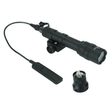 Тактический SF M600B светодиодный разведчик свет M600 оружие света 400 люмен рейку черный