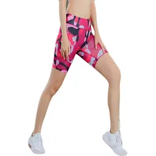 Уличные шорты для йоги женские фитнес Йога светоотражающие полосы ночной бег тренировка пятиминутный тонкий 30